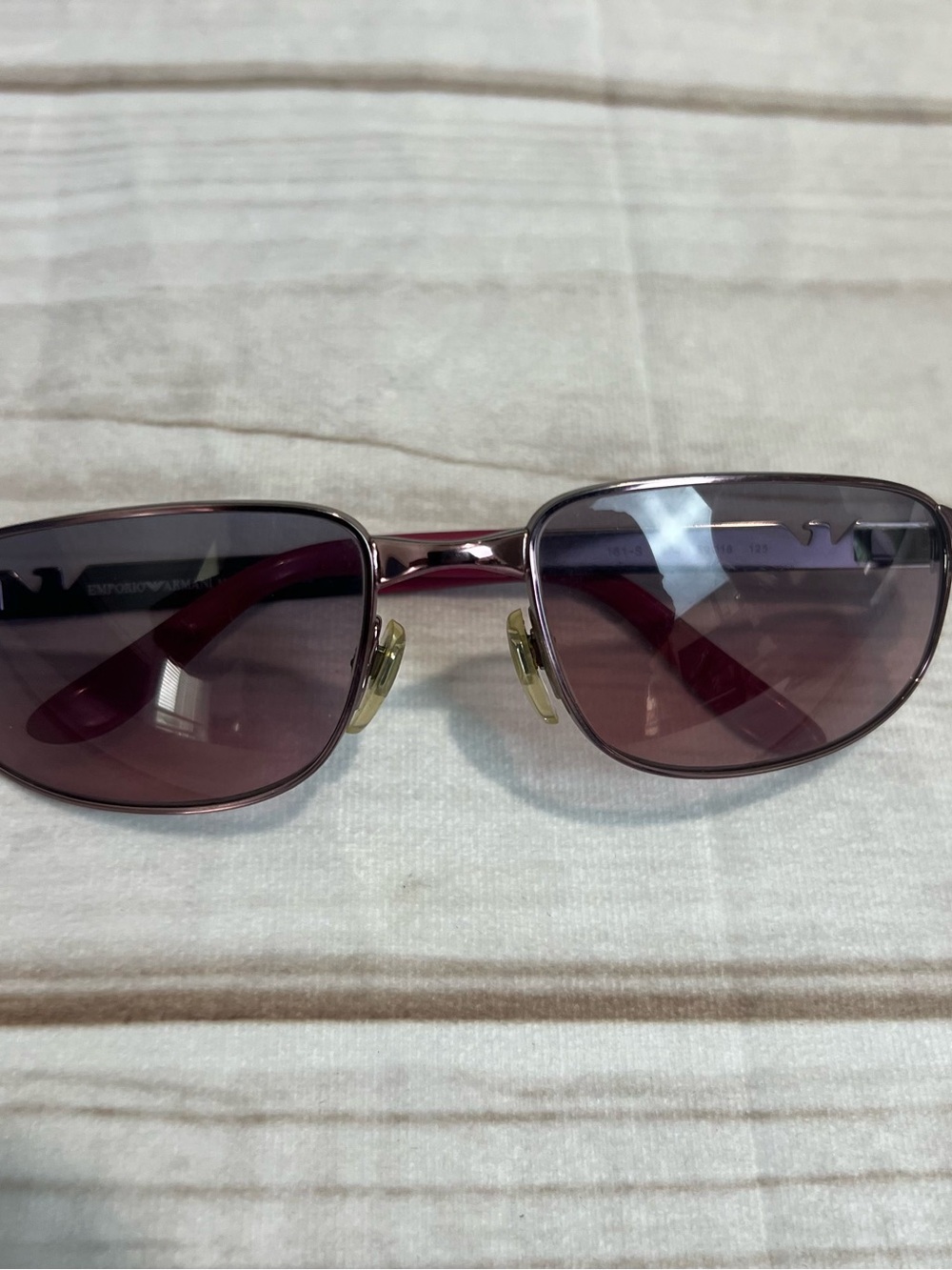 Vintage Emporio Armani 161-S sunglasses metal women men 90s